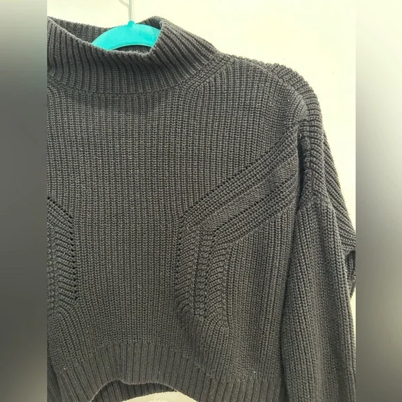 Topshop Knit Sweater Crop - Picture 3 of 5